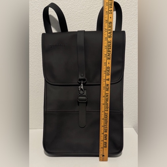 13 laptop rains backpack Bag - Waterproof Briefcase with Shoulder Strap, 13-14 inch | Fits in and select 14 in laptops this mini backpack is built to withstand the elements Rains Bag Rains Backpack Mini
